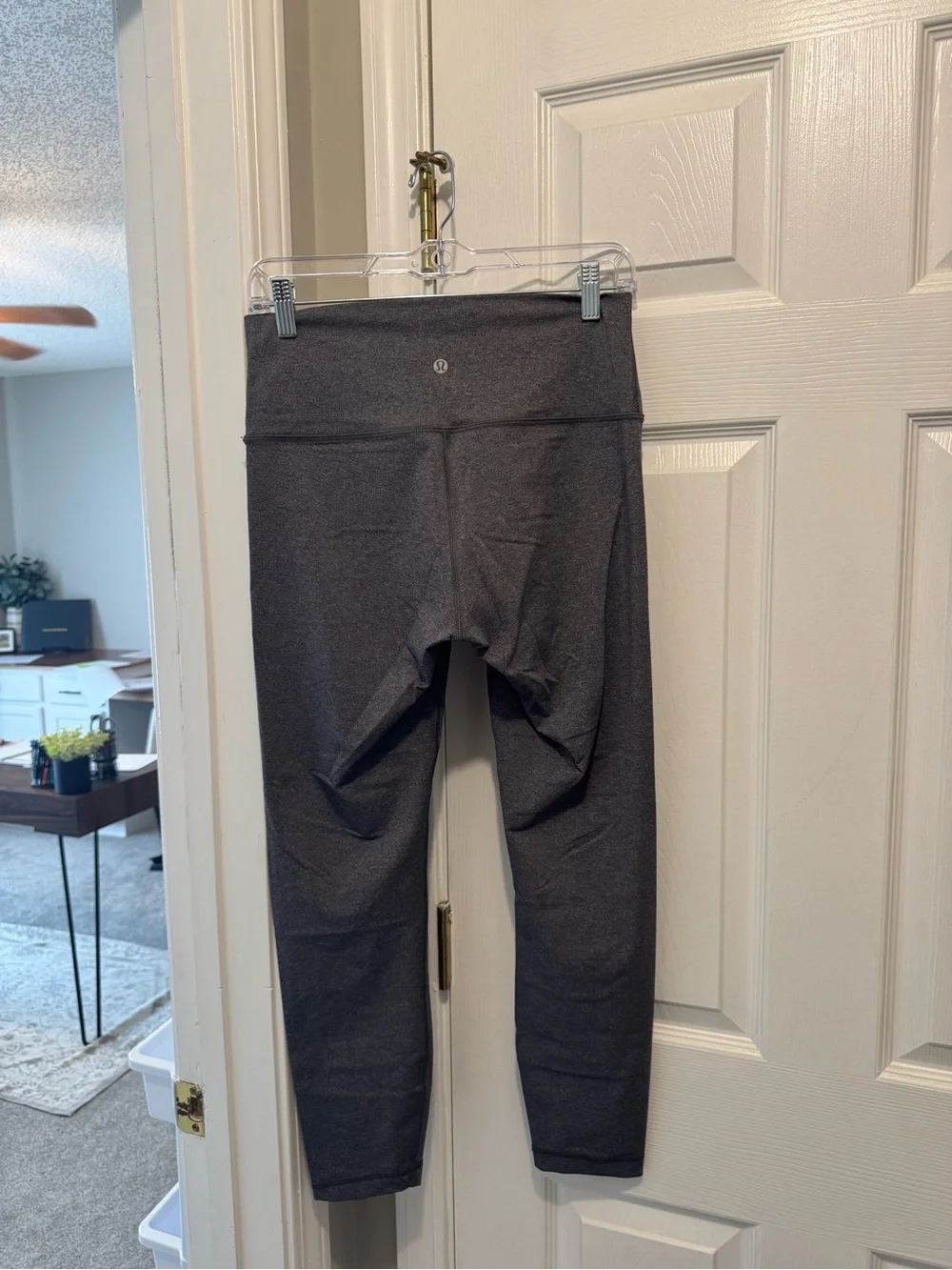 Grey Lululemon Wunder Under Leggings